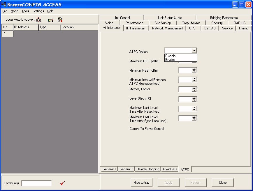 Modem Access Program