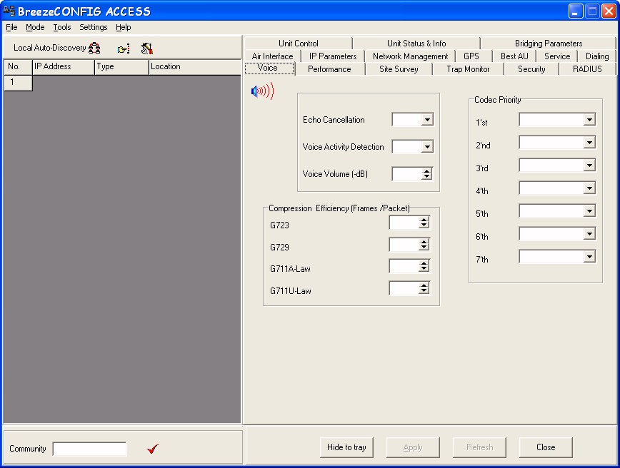 Modem Access Program