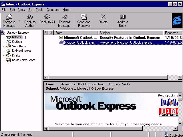 Microsoft Outlook Express скачать - фото 6