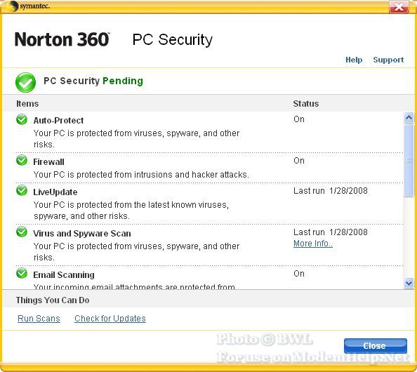 reinstalling norton 360