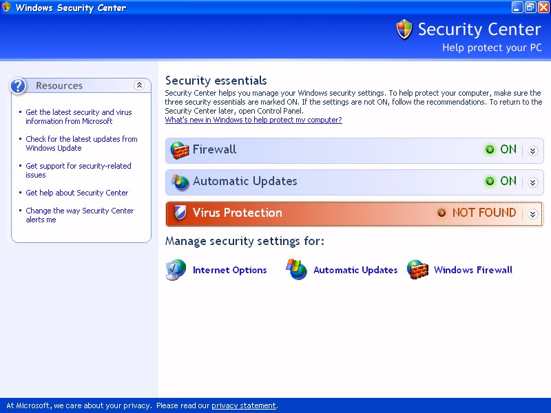 Microsoft support windows xp sp3